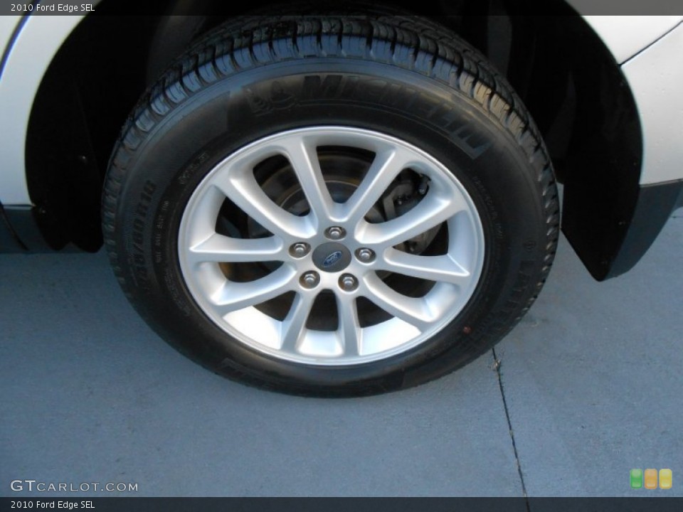 2010 Ford Edge SEL Wheel and Tire Photo #78489826
