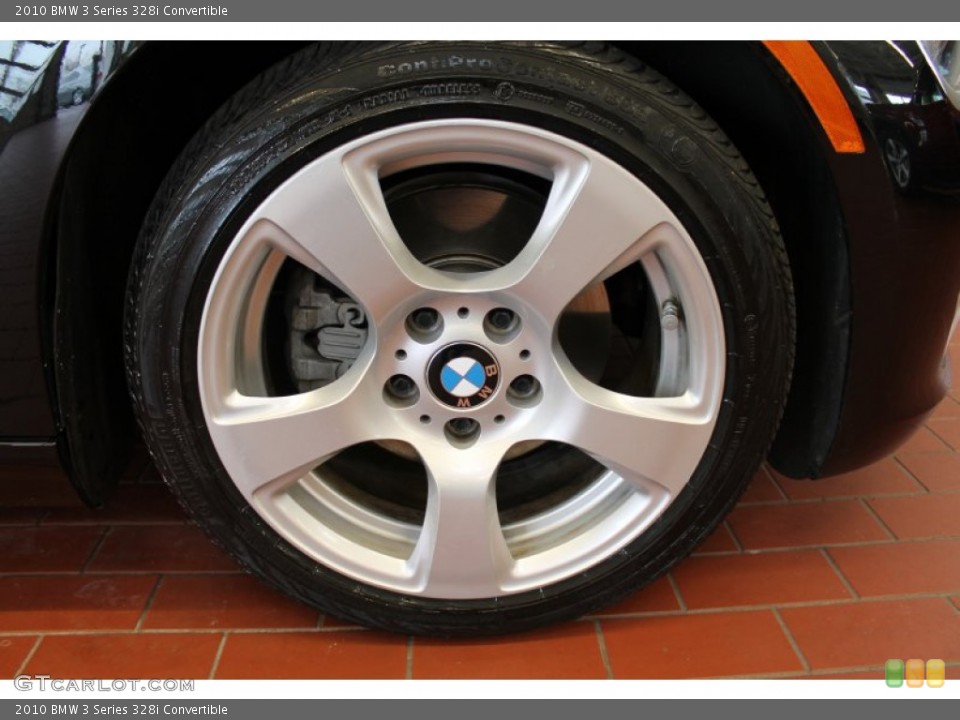 2010 BMW 3 Series 328i Convertible Wheel and Tire Photo #78493620