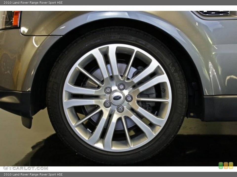 2010 Land Rover Range Rover Sport HSE Wheel and Tire Photo #78495353