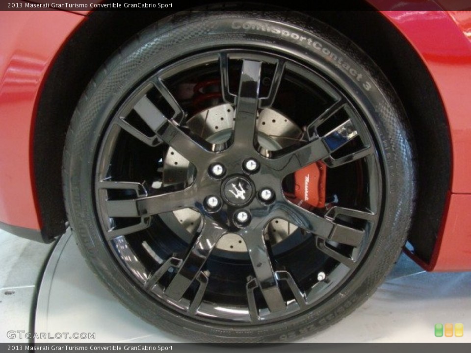 2013 Maserati GranTurismo Convertible GranCabrio Sport Wheel and Tire Photo #78498047