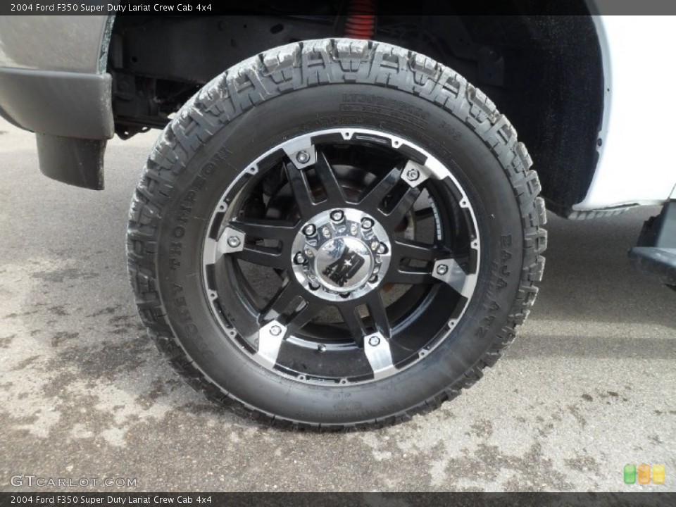 2004 Ford F350 Super Duty Custom Wheel and Tire Photo #78498761