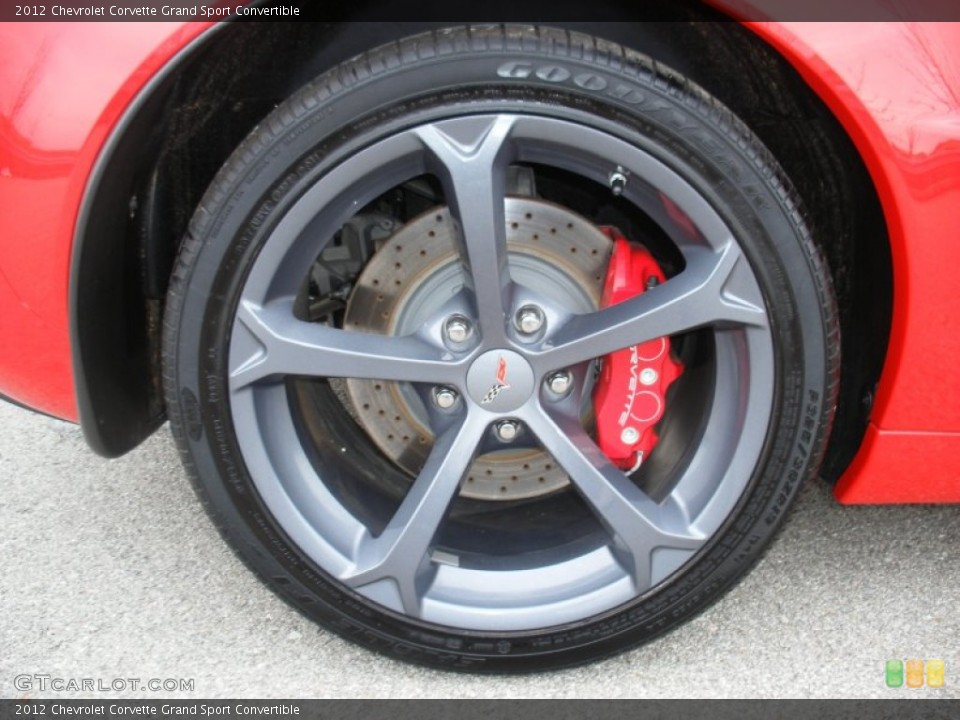 2012 Chevrolet Corvette Grand Sport Convertible Wheel and Tire Photo #78499966