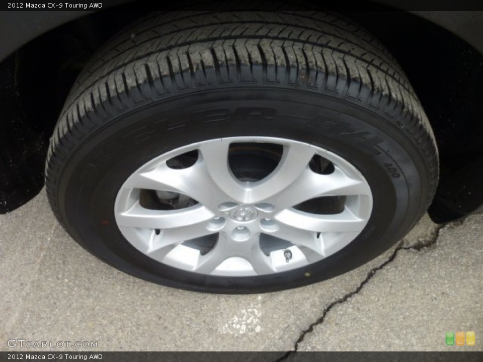 2012 Mazda CX-9 Touring AWD Wheel and Tire Photo #78500339