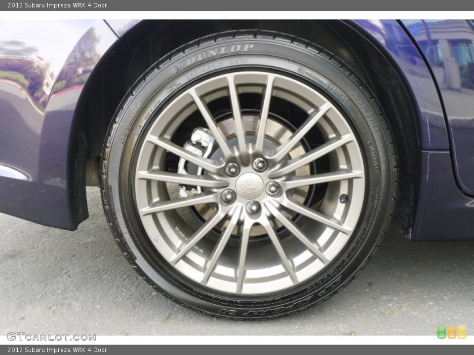 2012 Subaru Impreza WRX 4 Door Wheel and Tire Photo #78502126