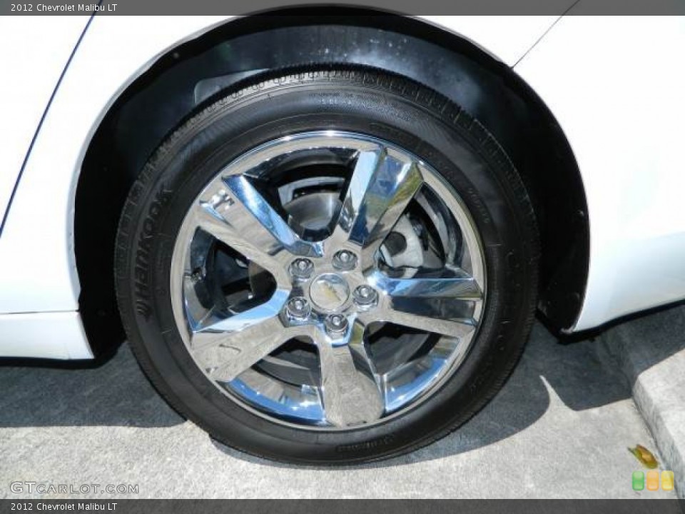 2012 Chevrolet Malibu LT Wheel and Tire Photo #78502444
