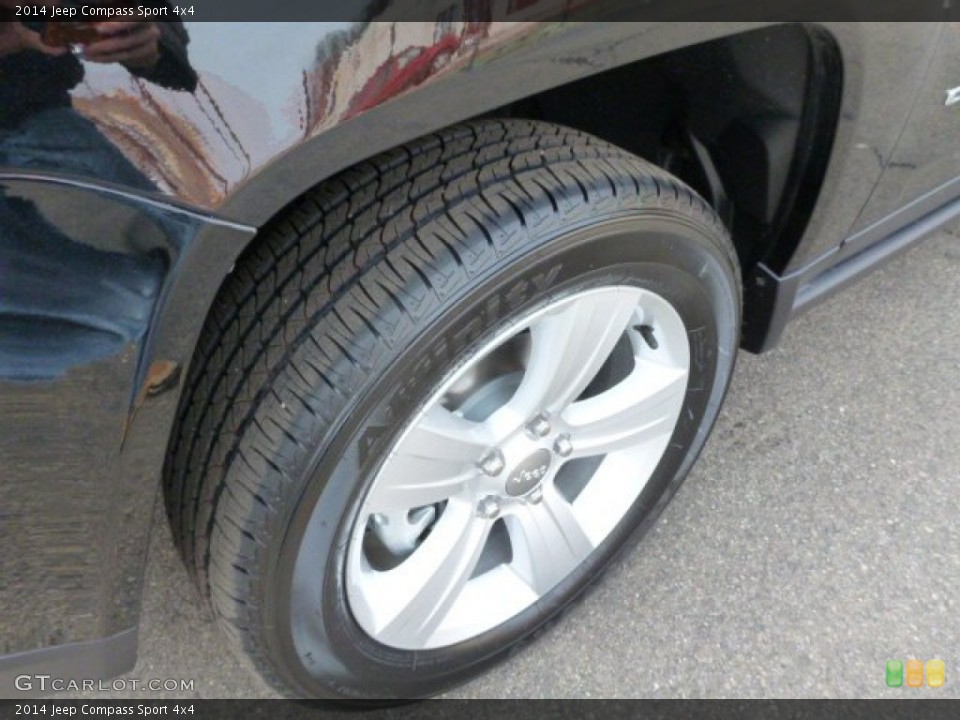 2014 Jeep Compass Sport 4x4 Wheel and Tire Photo #78504911