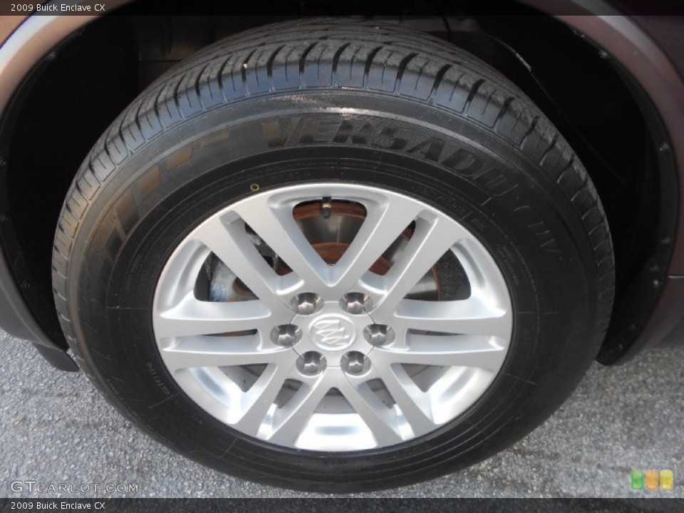2009 Buick Enclave CX Wheel and Tire Photo #78505142