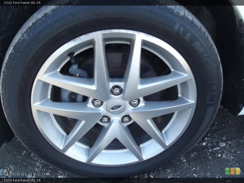 2010 Ford Fusion SEL V6 Wheel and Tire Photo #78505502