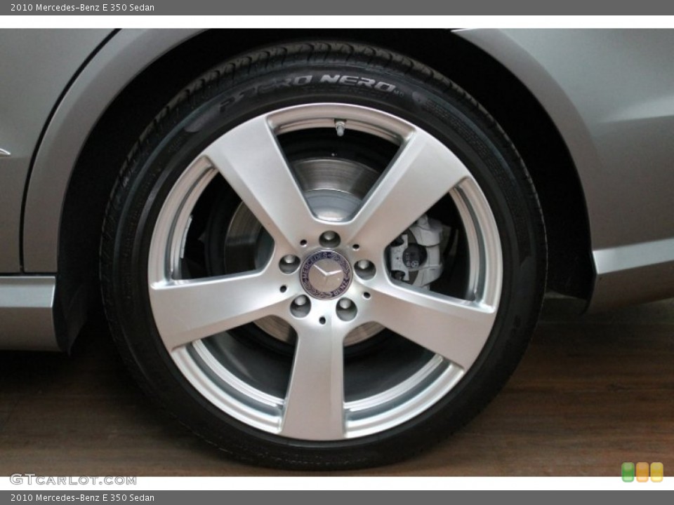 2010 Mercedes-Benz E 350 Sedan Wheel and Tire Photo #78506288