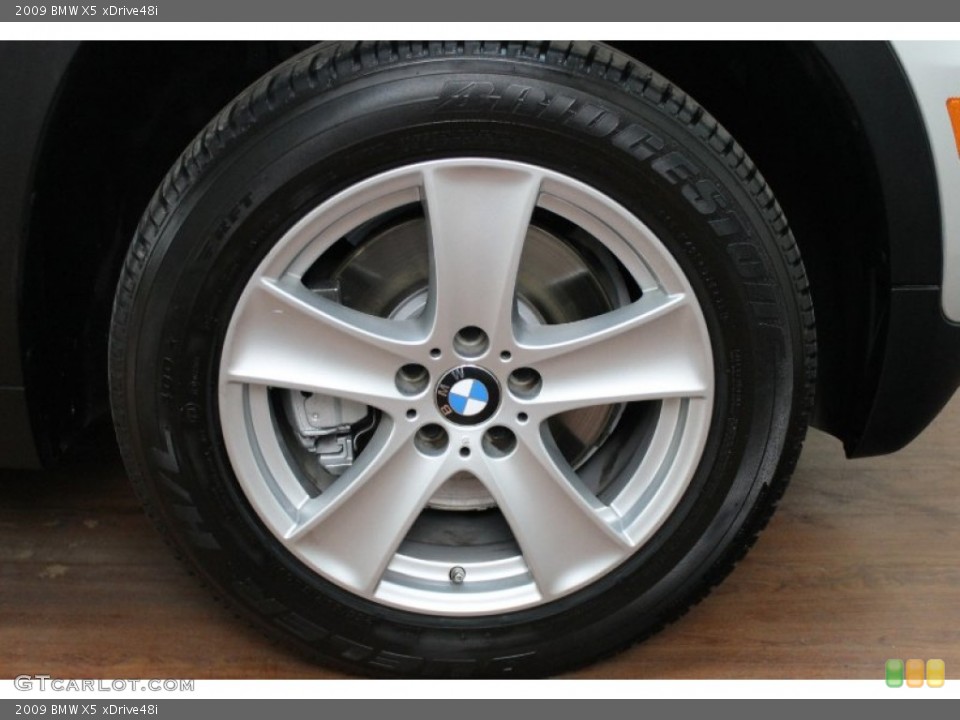 2009 BMW X5 xDrive48i Wheel and Tire Photo #78506678