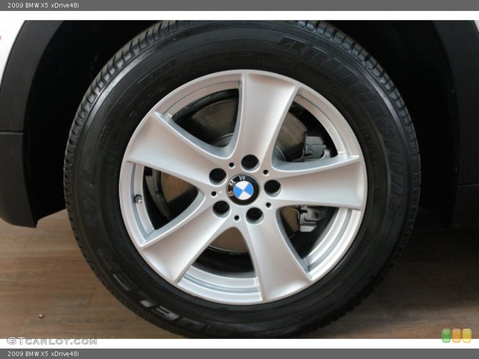 2009 BMW X5 xDrive48i Wheel and Tire Photo #78506690