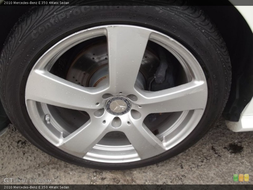 2010 Mercedes-Benz E 350 4Matic Sedan Wheel and Tire Photo #78507372