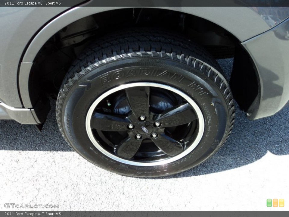 2011 Ford Escape XLT Sport V6 Wheel and Tire Photo #78508883