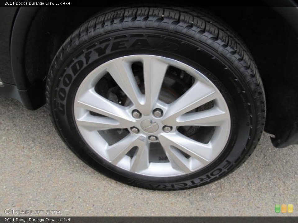 2011 Dodge Durango Crew Lux 4x4 Wheel and Tire Photo #78510947