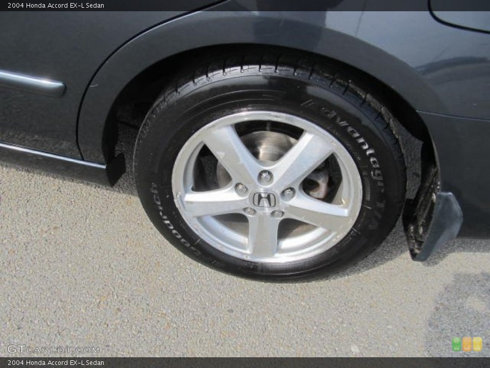 2004 Honda Accord EX-L Sedan Wheel and Tire Photo #78514796