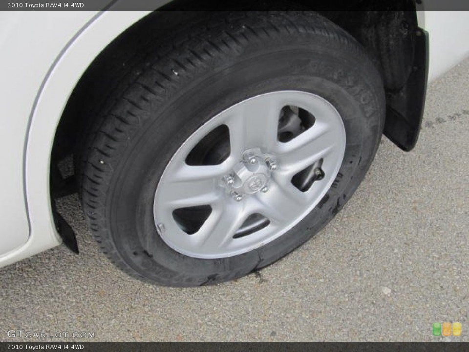 2010 Toyota RAV4 I4 4WD Wheel and Tire Photo #78514928