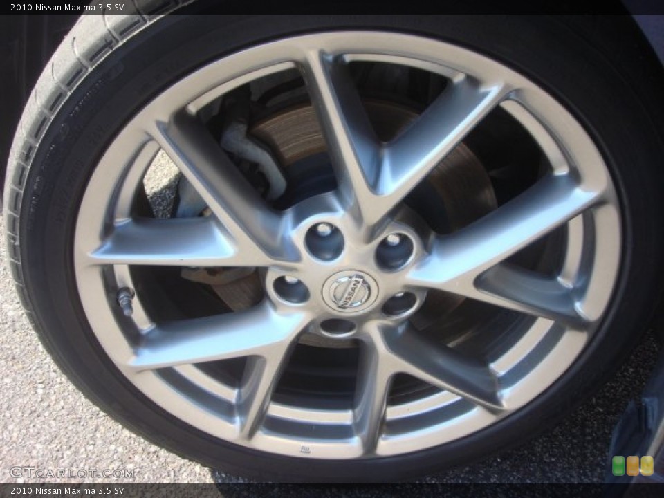 2010 Nissan Maxima 3.5 SV Wheel and Tire Photo #78518111