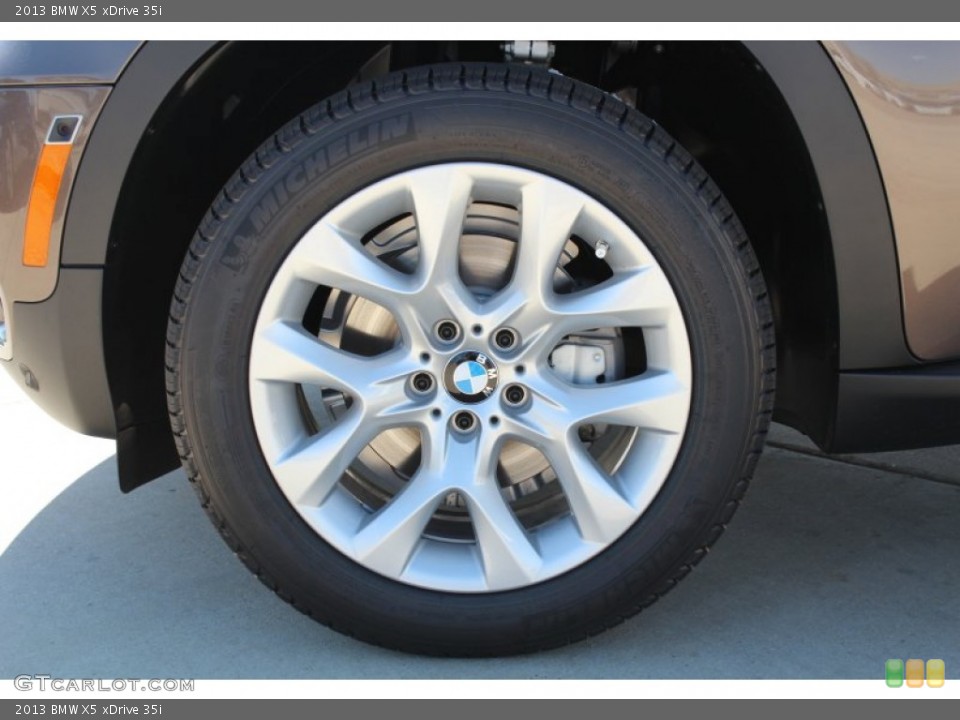 2013 BMW X5 xDrive 35i Wheel and Tire Photo #78518330