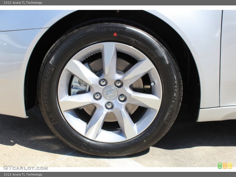2013 Acura TL Technology Wheel and Tire Photo #78521291