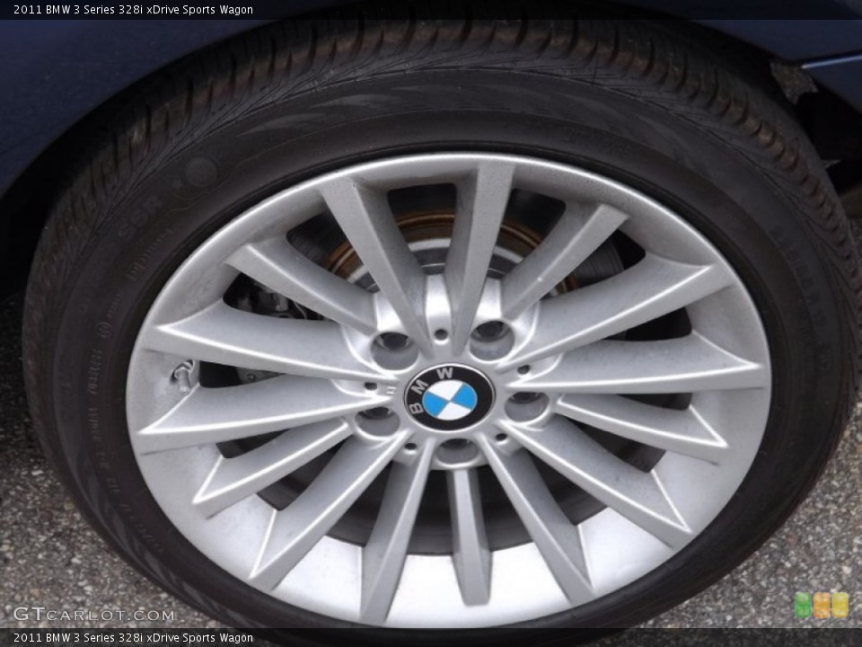 2011 BMW 3 Series 328i xDrive Sports Wagon Wheel and Tire Photo #78522015