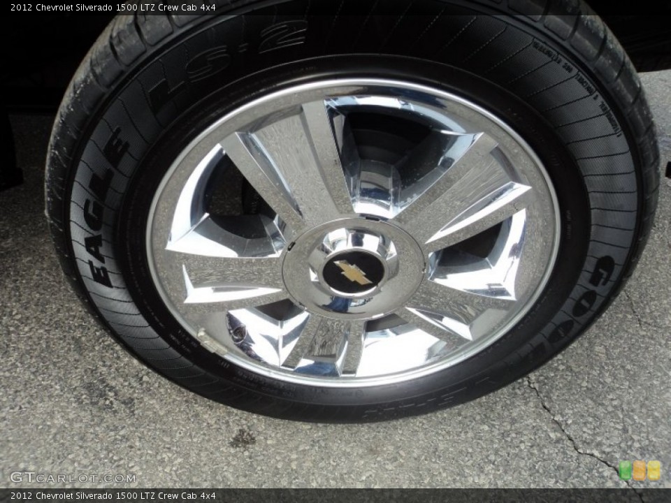 2012 Chevrolet Silverado 1500 LTZ Crew Cab 4x4 Wheel and Tire Photo #78522197