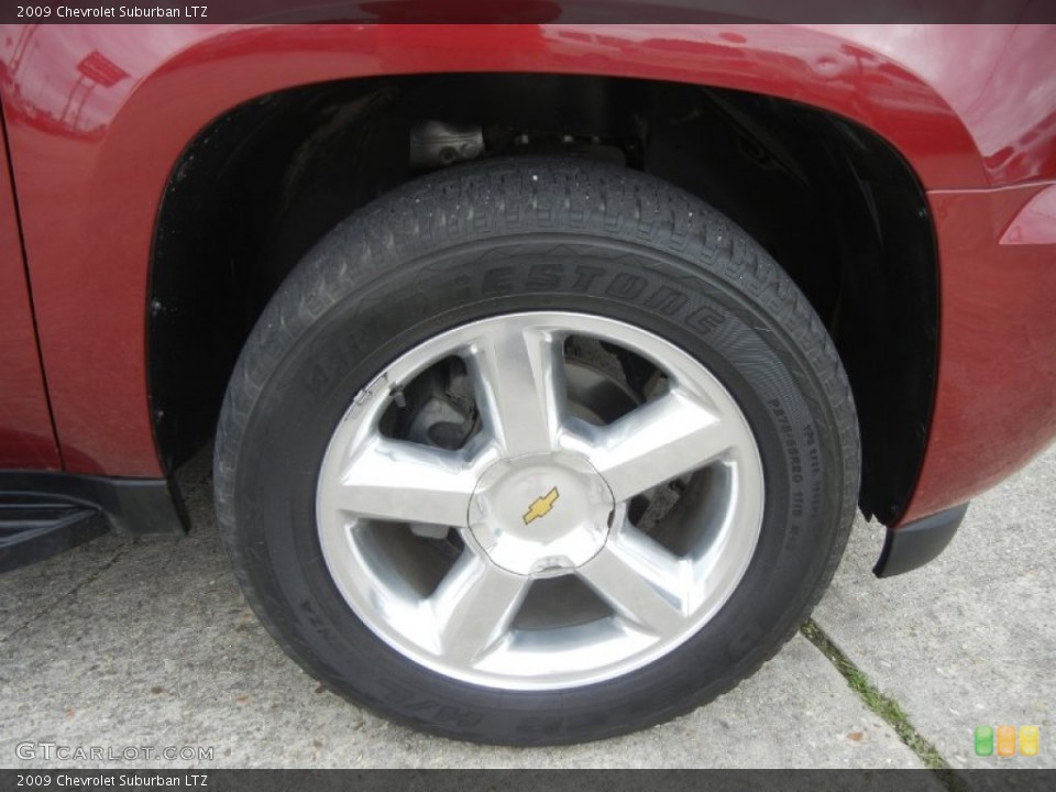 2009 Chevrolet Suburban LTZ Wheel and Tire Photo #78526974