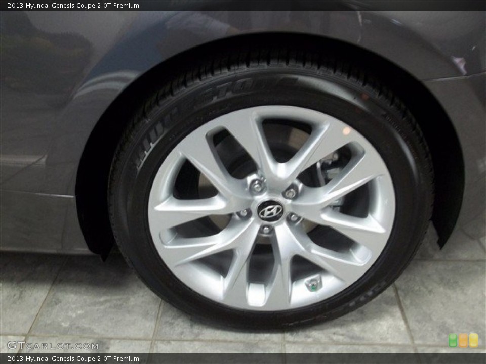 2013 Hyundai Genesis Coupe 2.0T Premium Wheel and Tire Photo #78533559