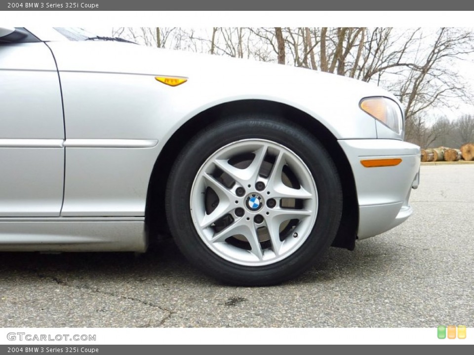2004 BMW 3 Series 325i Coupe Wheel and Tire Photo #78543324