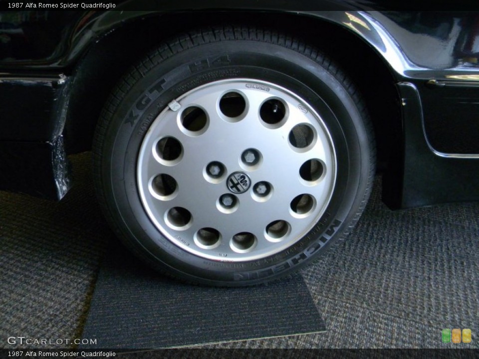 1987 Alfa Romeo Spider Wheels and Tires