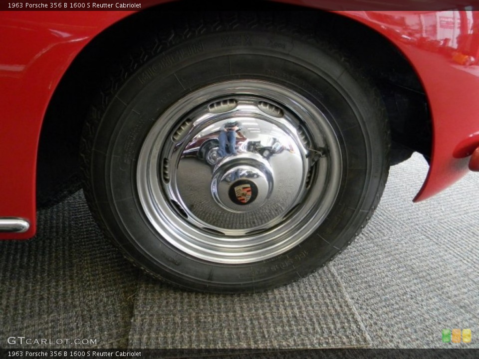 1963 Porsche 356 B 1600 S Reutter Cabriolet Wheel and Tire Photo #78545214