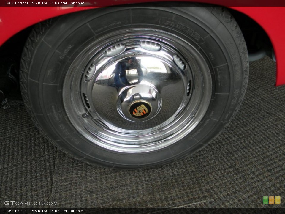 1963 Porsche 356 B 1600 S Reutter Cabriolet Wheel and Tire Photo #78545217