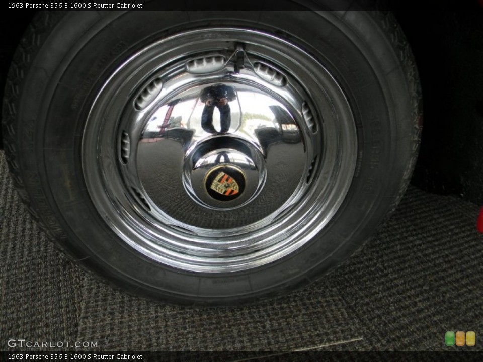 1963 Porsche 356 B 1600 S Reutter Cabriolet Wheel and Tire Photo #78545220