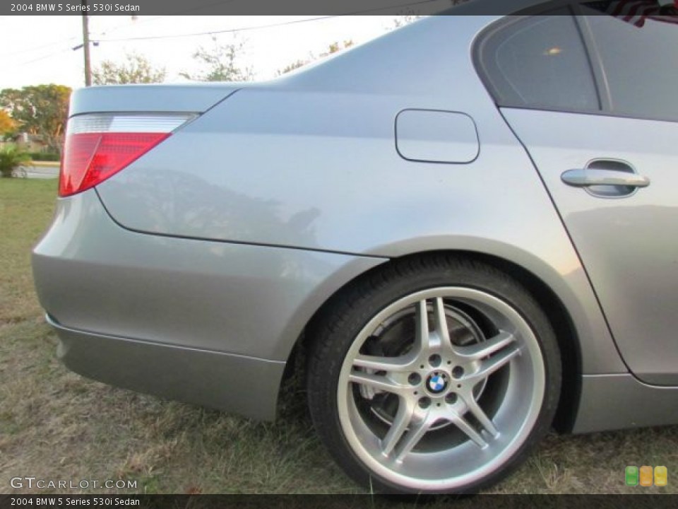 2004 BMW 5 Series 530i Sedan Wheel and Tire Photo #78548476