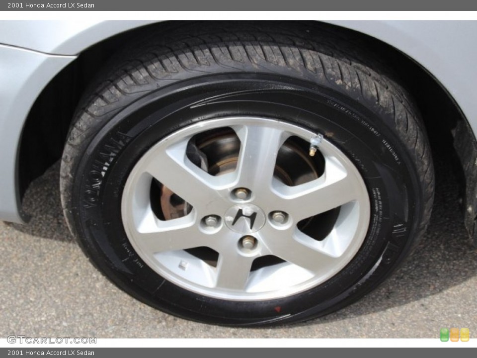 2001 Honda Accord LX Sedan Wheel and Tire Photo #78551465
