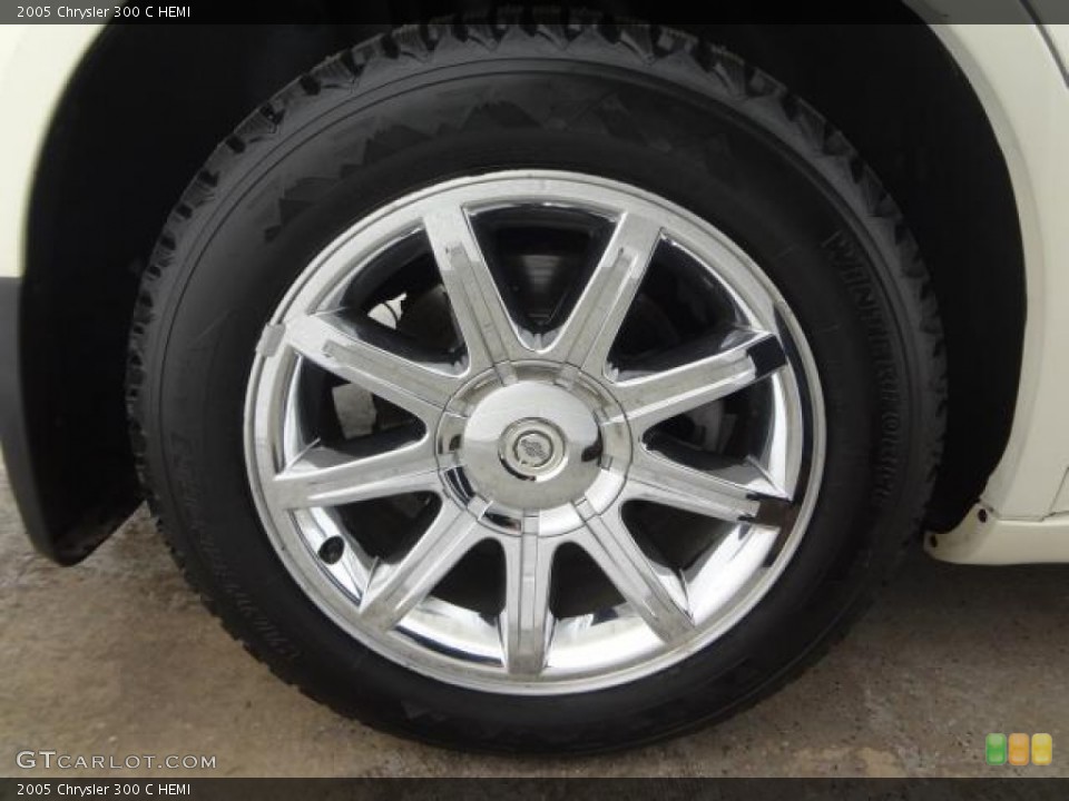 2005 Chrysler 300 C HEMI Wheel and Tire Photo #78551945
