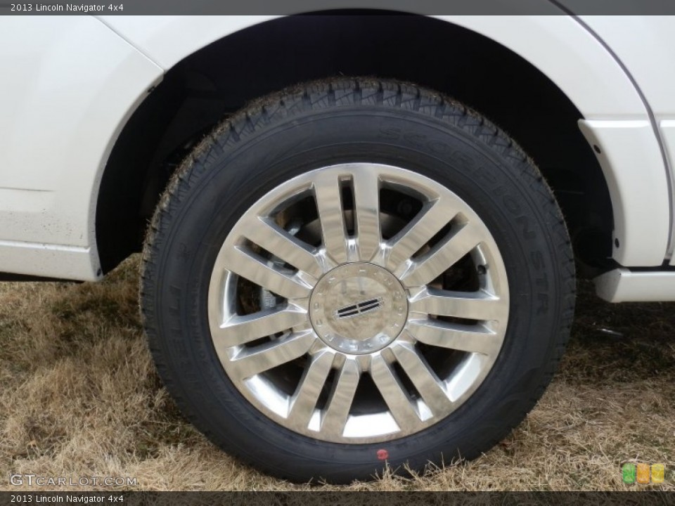 2013 Lincoln Navigator 4x4 Wheel and Tire Photo #78559805