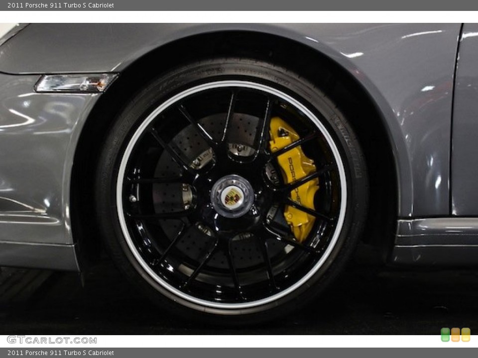 2011 Porsche 911 Turbo S Cabriolet Wheel and Tire Photo #78559964