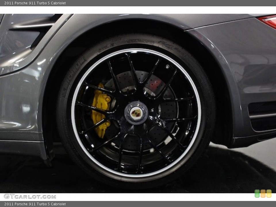 2011 Porsche 911 Turbo S Cabriolet Wheel and Tire Photo #78559994