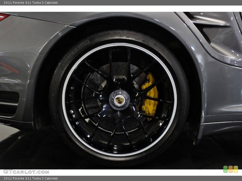 2011 Porsche 911 Turbo S Cabriolet Wheel and Tire Photo #78560015