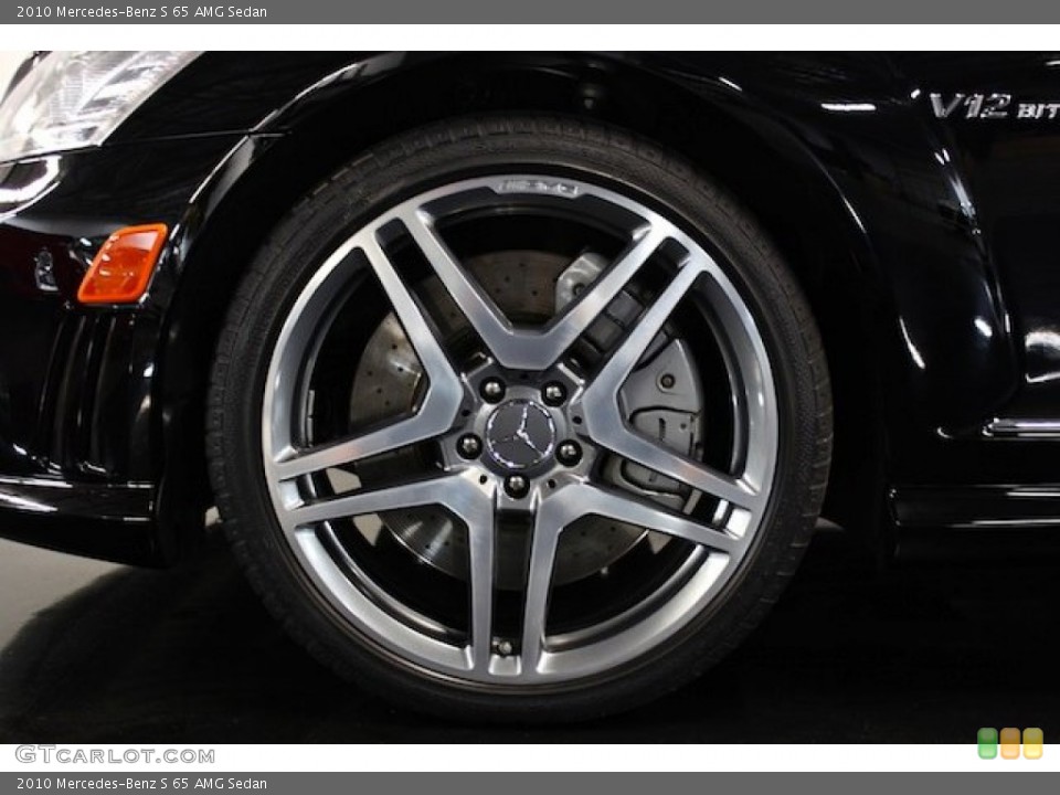 2010 Mercedes-Benz S 65 AMG Sedan Wheel and Tire Photo #78561047