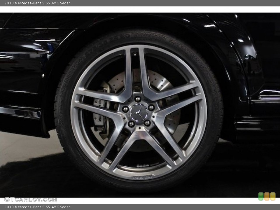 2010 Mercedes-Benz S 65 AMG Sedan Wheel and Tire Photo #78561083