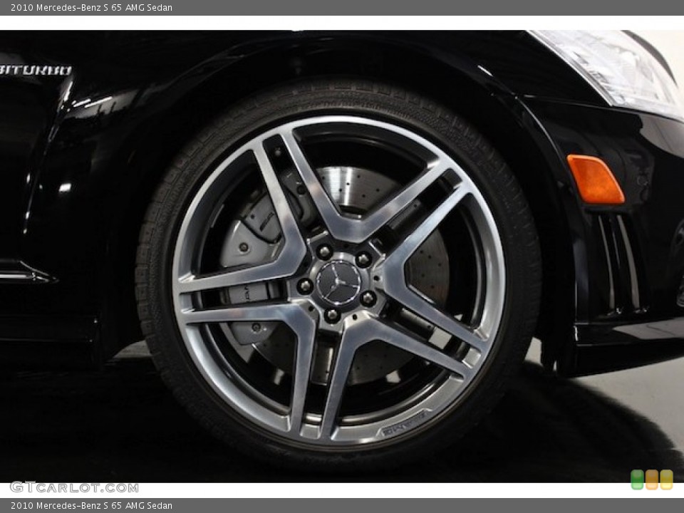 2010 Mercedes-Benz S 65 AMG Sedan Wheel and Tire Photo #78561122