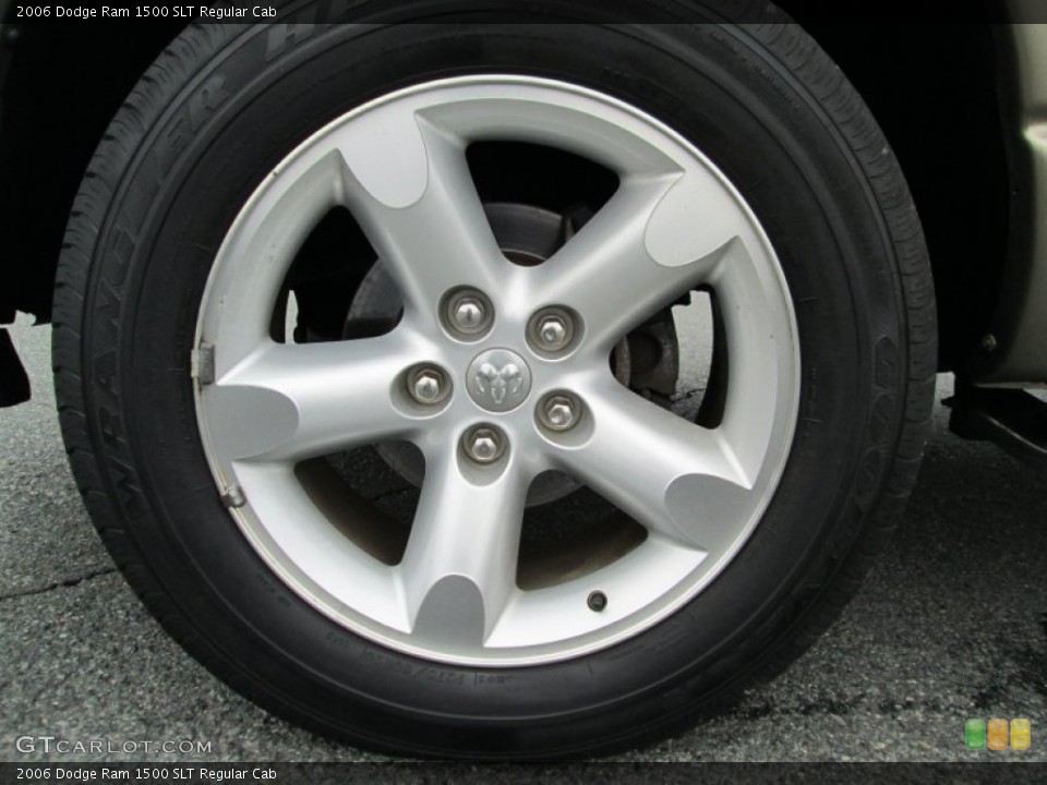 2006 Dodge Ram 1500 SLT Regular Cab Wheel and Tire Photo #78563698