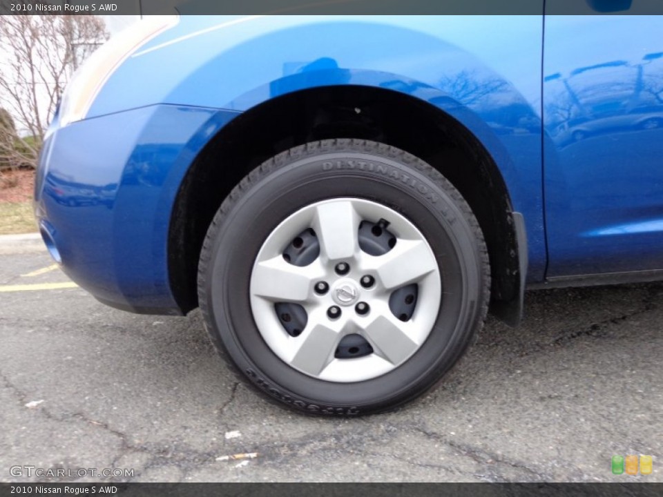 2010 Nissan Rogue S AWD Wheel and Tire Photo #78570326