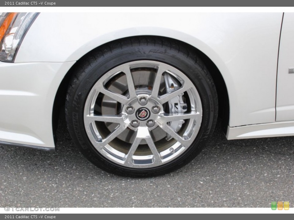 2011 Cadillac CTS -V Coupe Wheel and Tire Photo #78570569