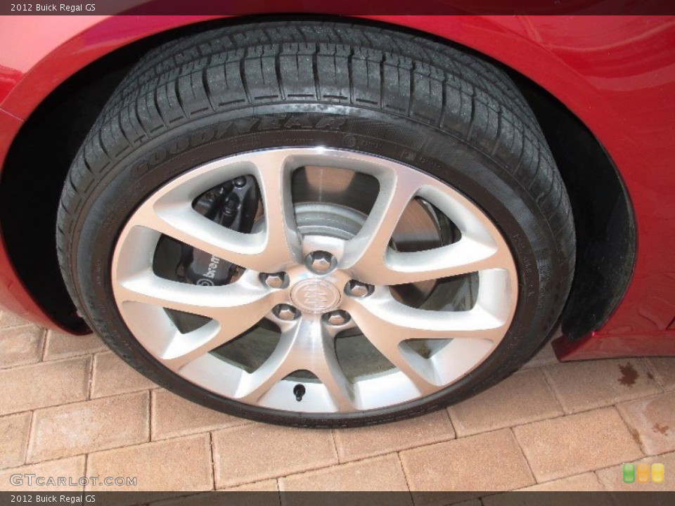 2012 Buick Regal GS Wheel and Tire Photo #78572657