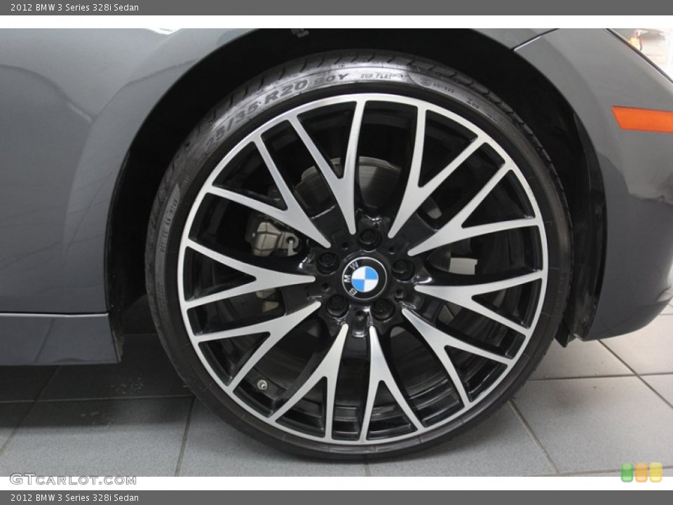 2012 BMW 3 Series Custom Wheel and Tire Photo #78580292