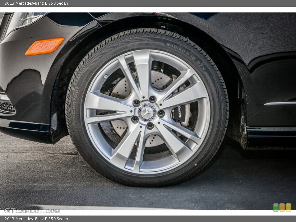 2013 Mercedes-Benz E 350 Sedan Wheel and Tire Photo #78583556