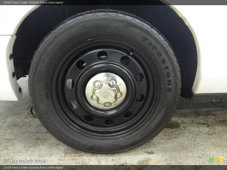 2008 Ford Crown Victoria Police Interceptor Wheel and Tire Photo #78585466