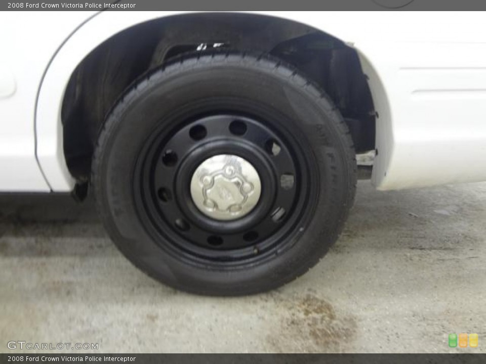 2008 Ford Crown Victoria Police Interceptor Wheel and Tire Photo #78585483